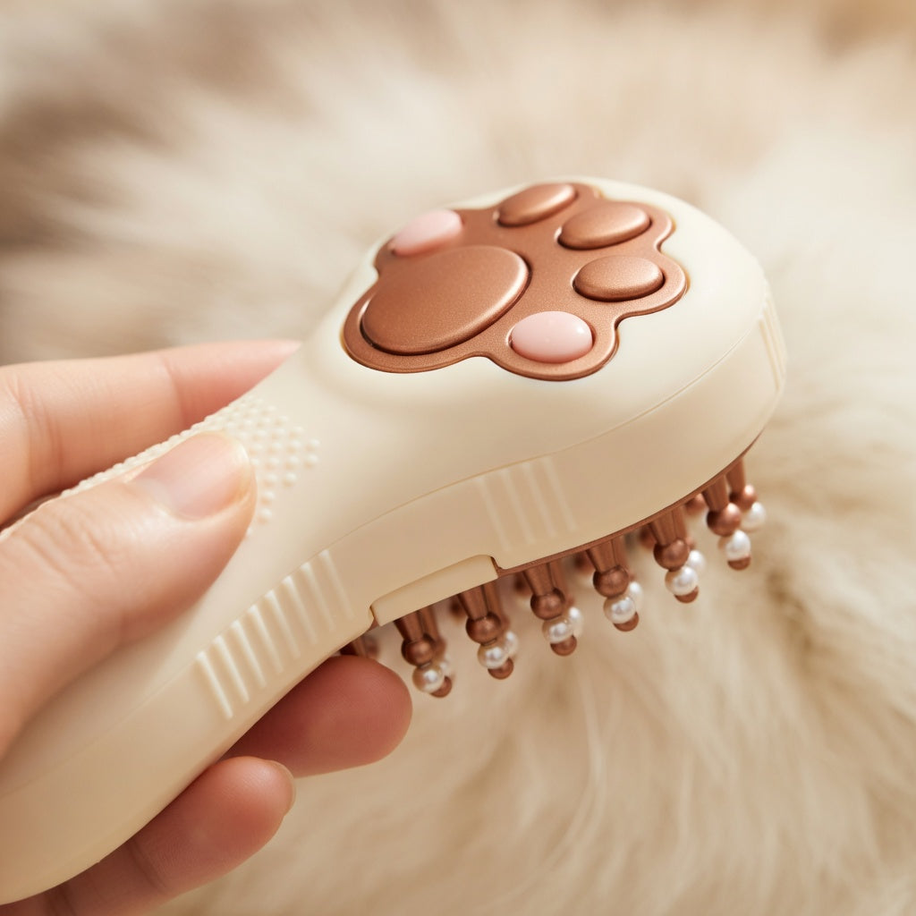 Pet Grooming Brush with Steam