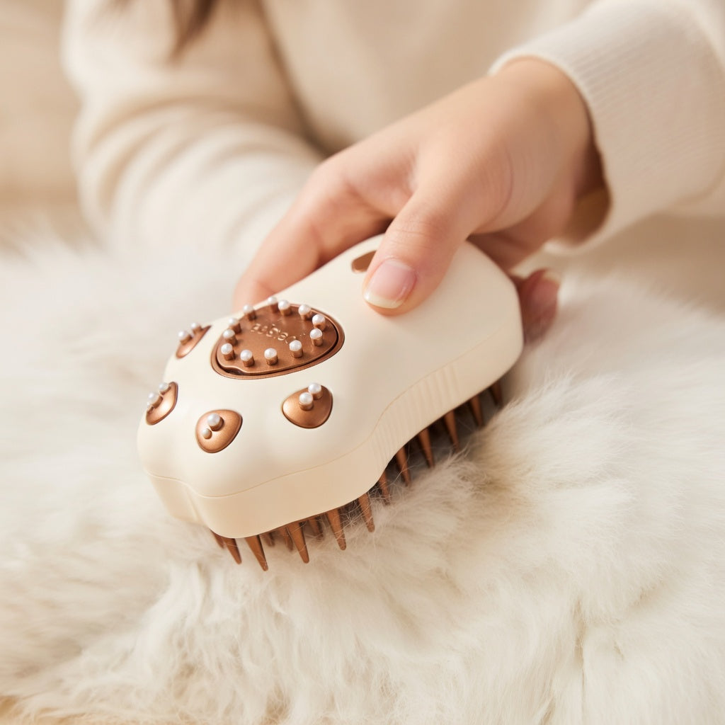 Pet Grooming Brush with Steam